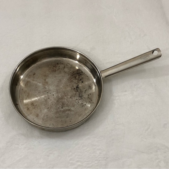 Revere Ware Kitchen Vintage Revere Ware 25cm Stainless Steel Copper Bottom Skillet Pan Sm
